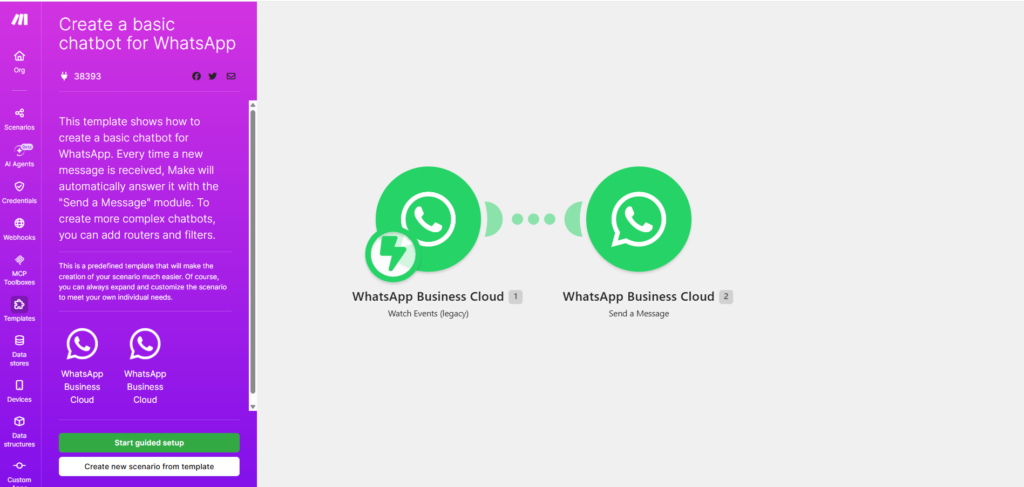 ejemplo de automatización con IA para atención al cliente