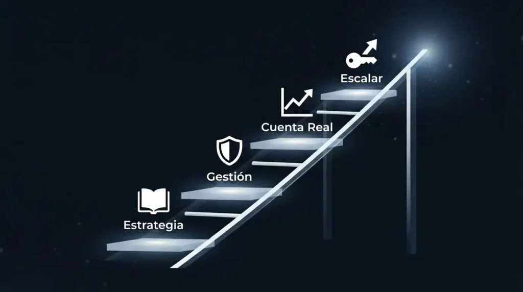 fases de aprendizaje para vivir del trading